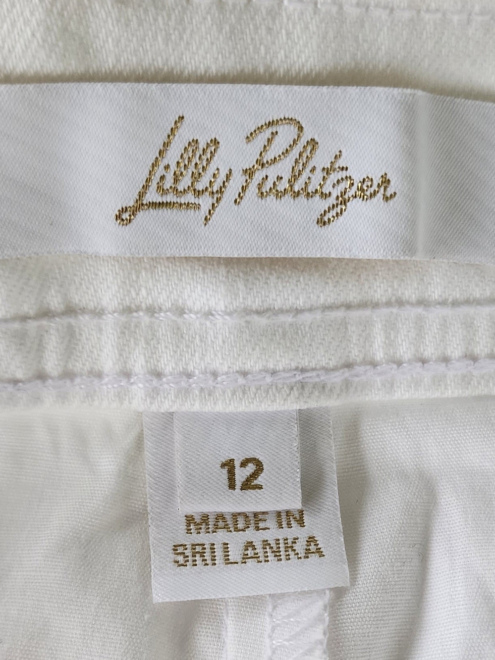 Lilly Pulitzer White Scallop-Hem Mini Skirt - Picture 11 of 11